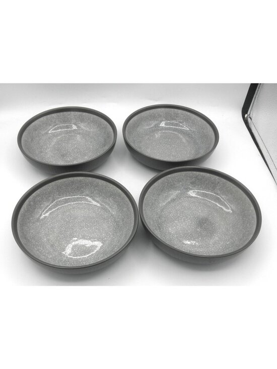 Mikasa Other - Maddox Gray by Mikasa 7 Inch Individual Pasta Bowl Set of 4 Pattern: MIKMADGR